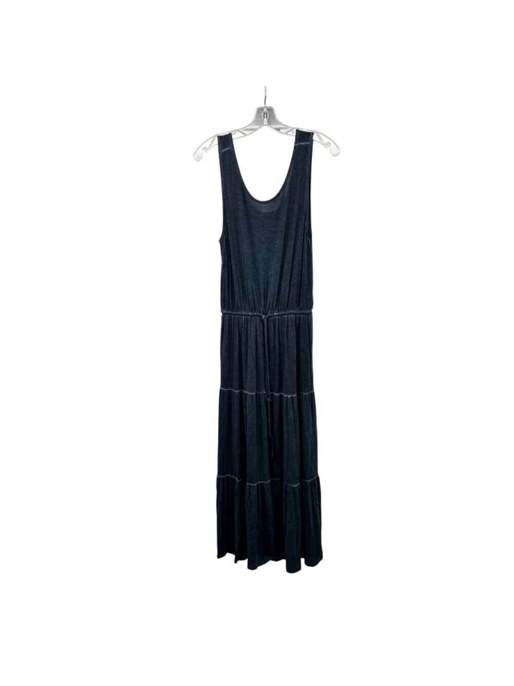 Sonoma Womens Maxi Dress Mineral Wash Blue Sleeveless Size Medium